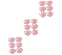 Healeved 18piezas Piedras De Cristal Corazón Para Decoración Del Día De San Valentín Chakra Amuletos De Sanación y Para Ocasiones Especiales