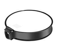 Healeved 1juego Difusor Redondo para Flash de Cámara Portátil y Plegable Cubierta de Luz Fotográfica Negra Fácil Instalación y Uso Práctico para Mejorar Textura Fotos