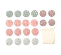 Healeved 1juego Discos Desmaquillantes Reutilizables De Almohadillas De Maquillaje Ecológicas Para Limpieza Facial Lavables y Prácticas Para Casa y