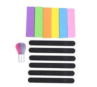 Healeved 1juego Limadoras De Uñas y Pulidores Herramientas De Manicura Para Uñas Naturales y Acrílicas Para Uso Profesional y Personal Accesorios De Belleza Para Mujeres y Niñas