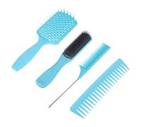 Healeved 1juego Peines De Masaje Dual Uso Seco y Húmedo Para Desenredar Cabello Suave Para Tipo De Cabello Ligero y Duradero