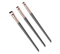 Healeved 1juego Pinceles De Maquillaje Para Ojos Brocha De Delineador Angulada Aplicador De y Pincel Para Cejas Herramienta Profesional De Maquillaje Para Uso Personal y Salones De Belleza