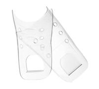 Healeved 1par Cubiertas De Zapatos para Estilistas De Cabello Anti-deslizantes y Transpirables Protección Transparente para Cortes De Cabello Reutilizables Adecuadas para Salón Talla