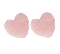 Healeved 1Pc Raspador Músculo Corazón Físico Facial Y Hogar Rosa Pie Herramienta Natural Alivio Salud Belleza Tablero Jade Aliviar Masaje Piel Cabeza Sha Tradicional Cuello