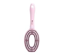Healeved 1pieza Peine De Masaje De Plástico Para Cabelludo Cepillo Antiestático Para Mujeres Para Uso Salón y Hogar Estimula La Circulación Sanguínea Rosa