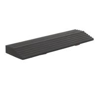 Healeved 2 Almohadilla De Rampa De Umbral De PláStico para Robot Aspirador Rampa Pequeña para Aspirador Antideslizante 6.73 X 2.00 X 0.51 in FáCil InstalacióN para PeldañOs Y BañO