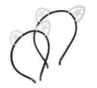 Healeved 2 Diademas Para Mujer De Aleación De Zinc Para Novia Con De Imitación Accesorios Para El Cabello