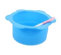 Healeved 2 Juegos Contenedor De Cera Tiras De Cera Para La Cara Parafina Quemador De Máscara Tinte Kit De Depilacion Para Mujer Kit De Perforación De La Nariz Piel De Sílice