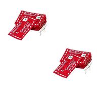 Healeved 2 Juegos De Sobres Únicos Para Adornos De Árbol De Navidad Bolsas De Dulces De Papá Noel Para Decoración Resistentes Y Reutilizables 12 Unidades.