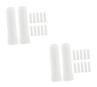 Healeved 2 Juegos Fragancia Oleos Essenciais Nasal Portátil Inhaladores Nasales Oler Palo De Inhalación De Incienso El Plastico 12 Piezas * 2