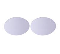 Healeved 2 Piezas Accesorios de Fotografía Acrílicos, Espejos Reflectantes Redondos de 18 Cm, Herramienta para Fondo Fotográfico para Cosméticos y Joyería, Accesorios para Estudio y Posado