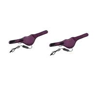 Healeved 2 Piezas Apoyo Para El Dolor De Cuello Almohadilla Térmica Eléctrica Cinturón Calentado Cinturón De Calefacción Para El Cuello Collarín Brillo De Labios Púrpura Columna Cervical