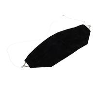 Healeved 2 Piezas banda de borde pelucas correa de peluca Banda elástica ajustable Black