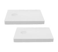 Healeved 2 Piezas Bloque de Soldadura Refractario para Joyería, Resistente al Fuego y Alta Temperatura, Herramienta para Soldar y Hacer Joyas en Talleres Artesanales