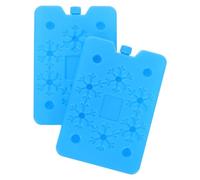 Healeved 2 Piezas Bolsas de Hielo Reutilizables para Neveras Portátiles y Aires Acondicionados, Capacidad 200ml, Material PE, Portátil y Mejora el Rendimiento de Enfriamiento para Camping y