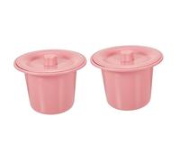 Healeved 2 Piezas De Orinal Para Niños Asiento De Entrenamiento Para Ir Al Baño Tapa Portátil De Plástico Resistente Sin Base