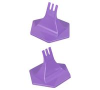 Healeved 2 Piezas Kit de Reparación Rápida de Cremallera Púrpura Herramientas de Plástico 3 5 7 8 para Pantalones y Vestidos en Producción Profesional de Prendas