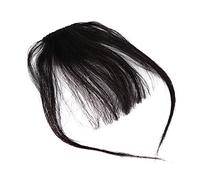 Healeved 2 Piezas peluca de flequillo de aire flequillo frontal franja de aire flequillo postizo flequillos postizos clip de pelo de mujer con flecos flequillo flequillo hebras de cabello
