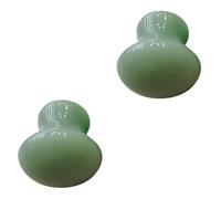 Healeved 2 Piezas piedra de masaje piedras de masaje en forma de hongo herramientas iastm herramientas de masaje masajeador de cuello masajeador de piedra manual raspador Rosa viajar
