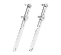 Healeved 2 Piezas Reloj Abridor Ver Kit De Herramientas Kit De Reparación De Relojes Profesional Ver Accesorios Mira El Abridor De Casos De Reloj Silver Acero