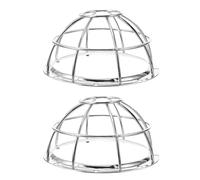 Healeved 2 Protectores Colgantes para Cabezales de rociadores: Jaula de Seguridad para rociadores contra Incendios - Caja de Seguridad para Cabezales de Humo montados en el Techo en hogares, oficinas