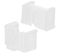Healeved 2 Protectores de Aguja para Tocadiscos 3600L Funda Plástica para Aguja de Vinilo Cubierta Protectora para Cabezal de Lápiz Óptico Accesorios para Cartuchos de Tocadiscos Uso