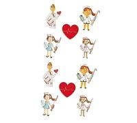 Healeved 2 Series Conjunto De Pines De Aleación Con Diseño Creativo Forma De Broches Para Ropa Casual Y Formal Accesorios Originales Para Vestidos Suéteres Y Blusas 5 Piezas X 2