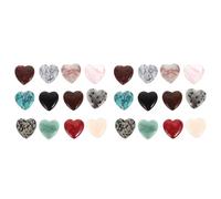 Healeved 2 Series Piedra De Cristal Colgante De Amor Hielo Falso Cristales Decoración Estética Accesorios Para El Hogar Pantalla De Cristal Adornos De Piedra 12 Piezas