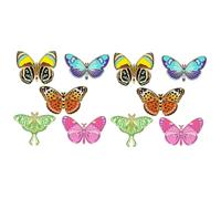 Healeved 2 Series Pin De Esmalte Broches Decorativos Y Accesorios Chic Niñas Y Mujeres 5 Piezas*2