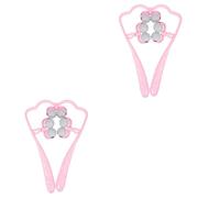Healeved 2 Uds Artefacto De Masaje De Hombro Y Cuello Masajeadores De Mano Herramientas De Mano Masajeadores Masajeador De Cuello Forma De Cisne Cuello Bolas De Rodillos Manuales Rodillo