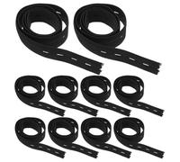 Healeved 20 correas de repuesto para caja de moxibustión - Banda elástica de poliéster de 75 cm con orificios. Accesorios para estuche de moxibustión en sala de psicoterapia doméstica.