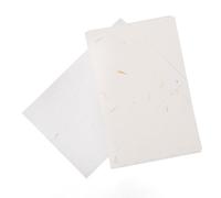 Healeved 20 Hojas de Papel Xuan Artesanal para Caligrafía y Pintura Tradicional, Papel de Arroz Diseño de Flores y Dragones, Tamaño 19X29 CM, para Uso Escolar y Artístico