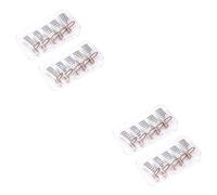 Healeved 20 Piezas Arte De Lámina De Uñas Formas De Protector De Uñas Formas De Uñas Protector Acrílico Herramientas Para Uñas Bronceado Pegatinas Clavo Cosmético Extender