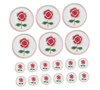 Healeved 20 Piezas Botones Retro para Chaquetas y Jerséis Aleación de Zinc Botones Redondos para Coser Reemplazo para Camisetas Blusas y Abrigos Diseño Elegante y Femenino