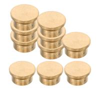 Healeved 20 Piezas de Eje Giratorio Metálico para Adornos de Uñas Rodamiento de Precisión, Diseño Portátil en Color Dorado para Creaciones 3d en Casa