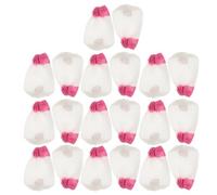 Healeved 20 Piezas de Mantos de Gas en U Pequeños para Linterna de Camping, Malla de Repuesto Roja para Lámpara de Queroseno y Propano, Accesorios Ligeros para Senderismo y