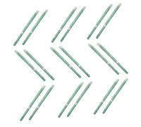 Healeved 20 Piezas earwax removal earwax remover Vela para quitar la cera de los oídos Gotas para eliminar la cera de los oídos removedores de cera del oído Light Green
