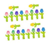 Healeved 20 Piezas Horquilla Pasador De Tulipán Pasadores De Pelo Niños Pinzas Para El Cabello Para Niñas Pinzas Para El Cabello De Tulipán Para Niñas Joyas Para El Cabello Metal