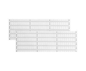 Healeved 20 Unidades Cinta Métrica Adhesiva de Pvc Autoadhesiva, Resistente al Agua, Reposicionable y Flexible para Superficies Curvas, Adecuado para Bricolaje y Modelismo