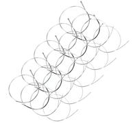 Healeved 20 Unidades Cuerdas de Violín y Expresión de Armónicos 4/4 con Recubrimiento de Níquel Mejoran Transmisión de Ondas para Cuerpos de Madera y Compuestos para Práctica y Escenario