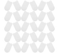 Healeved 200 Dedales para Limpieza Dental de Mascotas Protectores Transpirables para Dedos y Pulgares Toallitas Secas Patrón de Perlas Kit Reutilizable para Cuidado Bucal de Perros y
