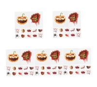 Healeved 200 Piezas Pegatinas de Cicatrices de Halloween de Realistas para Maquillaje de Fiesta y Cosplay Accesorios de Decoración para Halloween Rol