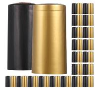 Healeved 200 Piezas Sello De Botella De Vino Termorretráctil Envoltura Retráctil Para Sellar Botellas Envoltura Retráctil De Vino De Polivinilo Gran Hoyo Tapa De Botella De Vino