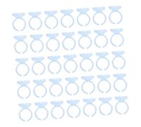 Healeved 200 Uds Soporte De Pegamento Para Pestañas Postizas Taza De Pegamento Para Pestañas Anillo De Pegamento Para Pestañas Anillo De Pegamento De Flor De Pestañas Taza De Pegamento