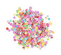 Healeved 2000 Piezas Accesorios para Cortar Frutas DIY de Fruta para Decoración de Uñas para Uñas