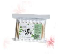 Healeved 200piezas Hisopos De Algodón De Bambú Hisopos Para Maquillaje Multiusos Para Limpieza y Desmaquillaje De Algodón De