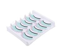 Healeved 20pares Colored False Eyelashes for Cosplay Halloween Parties Makeup Lashes for Women and Girls