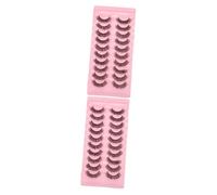 Healeved 20pares of False Eyelashes Natural Look Extensions for Women and Girls Easy to Apply for Day Night Makeup