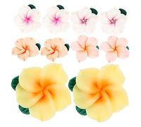 Healeved 20piezas Accesorios De Flores De Arcilla Polimérica Para Diademas y Clips De Cabello Decoraciones Para Manualidades De Moda
