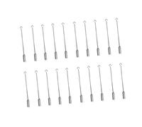 Healeved 20piezas Broche De Cobre Diy Alfileres De Broches De Imperdibles Para Ropa Alfileres De Largos Accesorios De Joyería Para Hacer Pendientes